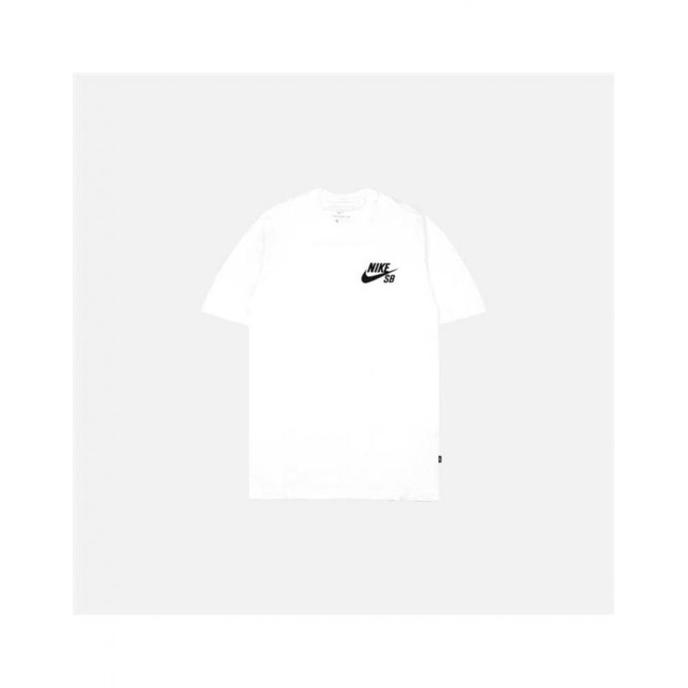 

Nike Мужская S Sb Logo с коротким рукавом, белая Dc7817 100 S