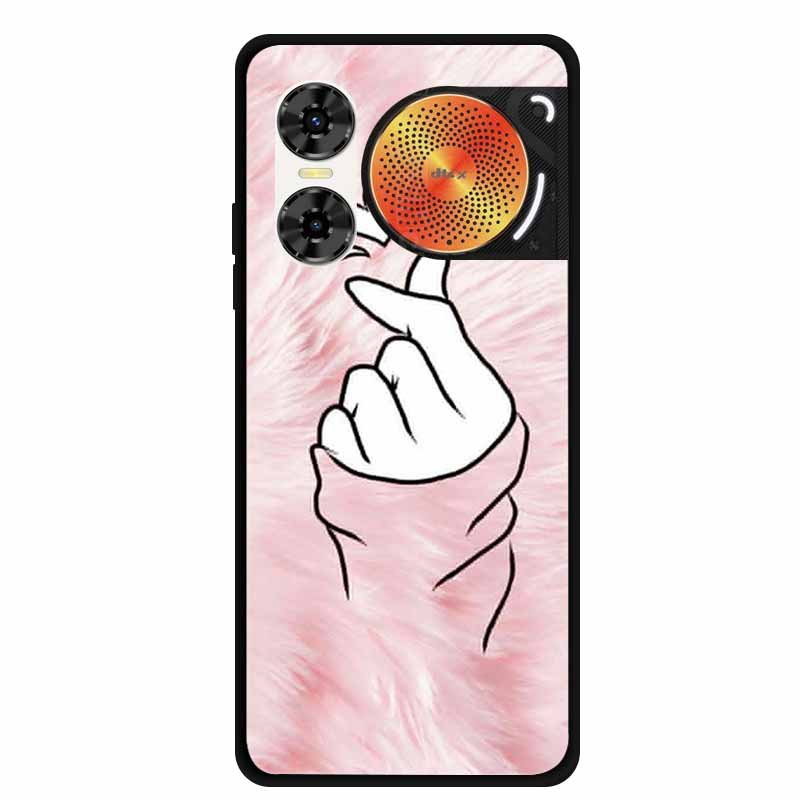 Per ZTE Nubia Music 2 Custodia Animali Morbido TPU Silicone Cover Posteriore Custodie per Nubia Music 2 Tappo Protettivo Capa Nubia Music 2 Cool Coque