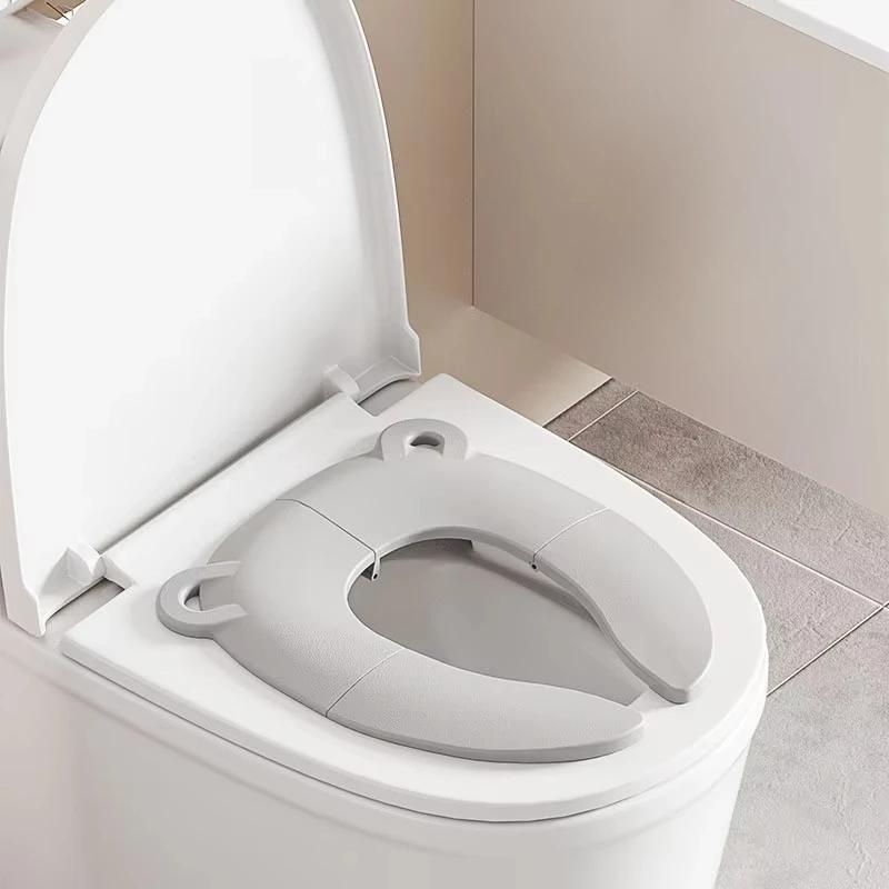 Baby Cartoon Reise faltbarer Töpfensitz Kleinkind tragbarer Toilettentrainingssitz Kinder Urinalkissen Kinder Töpfensitzpolster / Matte