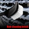 Auto Tire Rim Brush Wheel Hub Cleaning Brushes Car Wash Detailing Wheels Cleaning Brush Nylon Yarn Wheel Rim Brush Washing Tool