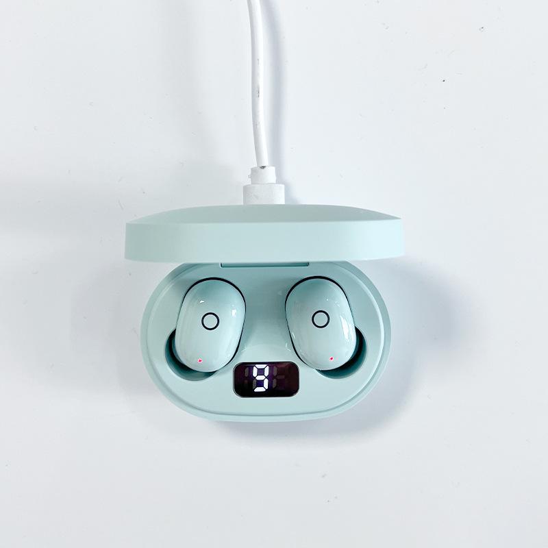 2024 New Mini Bluetooth Earphones with Long Battery Life, Noise Cancelling, and Cute Design