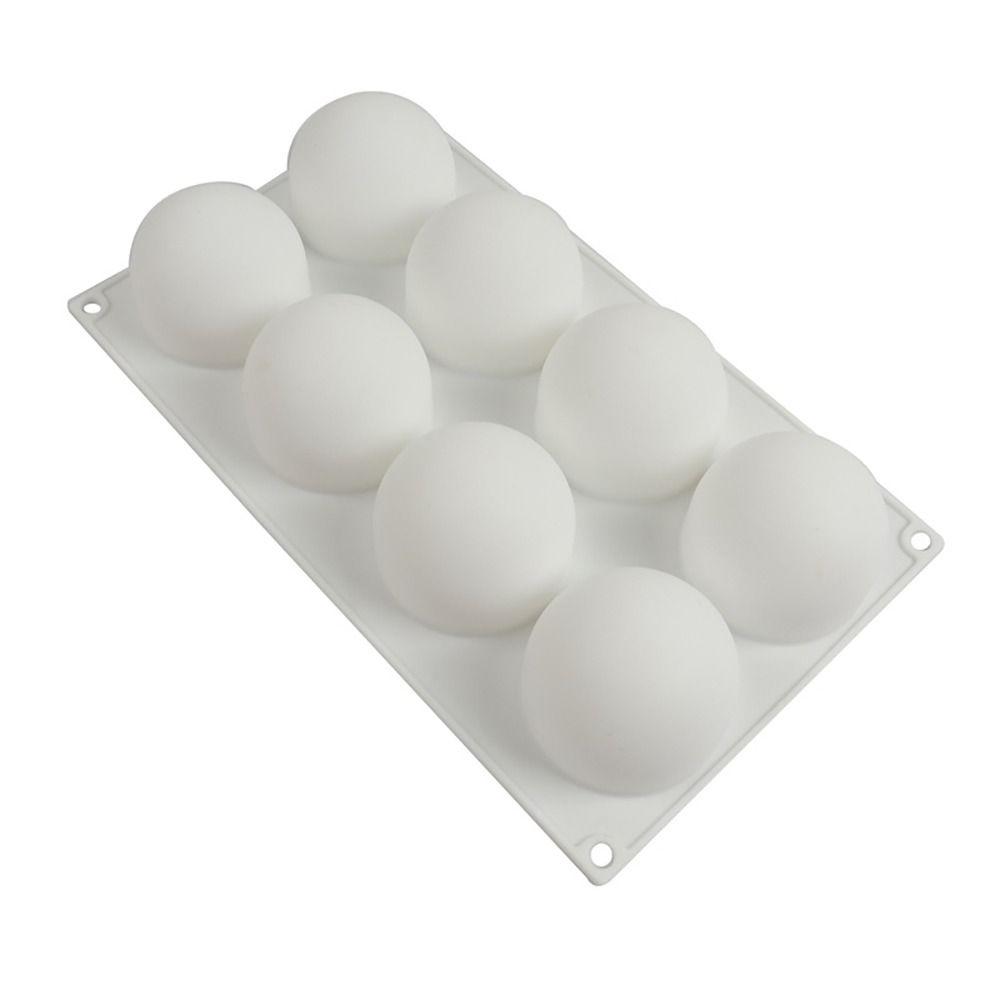 1Pcs Ball Shape 3D Sphere Silicone Mold Kitchen Bakeware Accessories  For Mousse Cake Baking