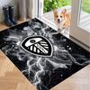 Soft Floor Carpet Leeds United Football Pattern Area Rug Decorative Mat For Home Room Decoration