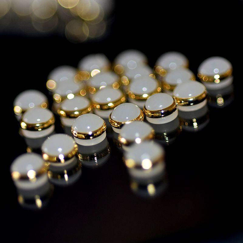 

Противоударный Супер Плотный Кисточка Удобный Гаджет 18K Золото Классный Наушник Gold ring ear plug 18K gold 4 pairs +1 pair more