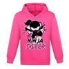 Cute Game NINJA KIDZ Hoodie Pullover Boys Girls Cartoon 3D Printed Sweatshirts Child Anime Casual Long Sleeve Tops