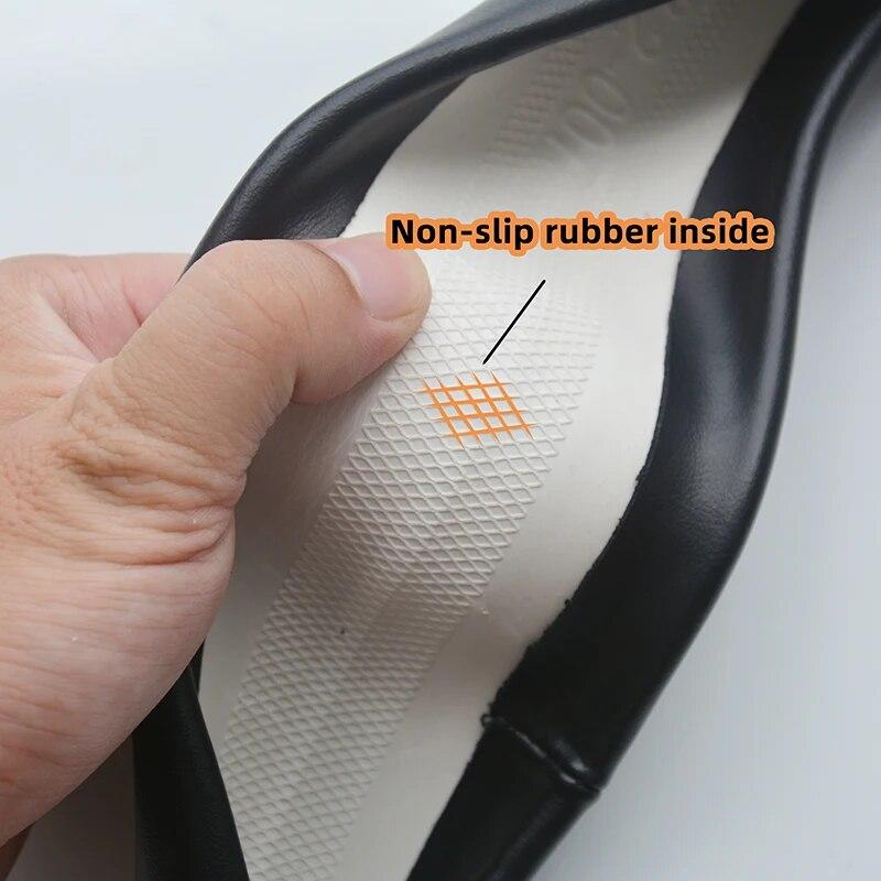 For BMW E46 3 Series M3 DERMAY Car Steering Wheel Cover Microfiber Leather+Carbon Fiber 16 Colors High Quality Auto Accessories