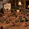 Christmas Tree Hanging Ornaments 2026 Dachshund Advent Calendar, 24 Days Dog Collectible Surprises with Festive Xmas Gift for Pet Lovers Puppy Acrylic