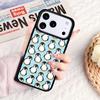 Cartoon-Pinguin-Handyhülle für iPhone 17 16e 15 14 13 12 11 Pro Max Air Mini Weiche Schutzhülle