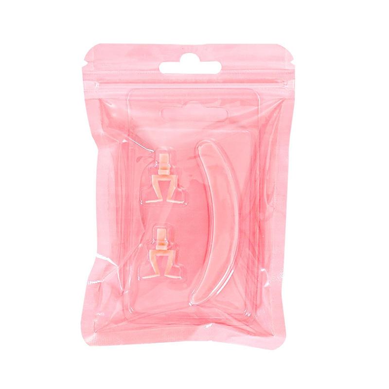 1Pair Lash Extension Lash Isolation Helper Reusable Eyelash Separator Accessories For Eyelash Extension Beginners Tool розовый