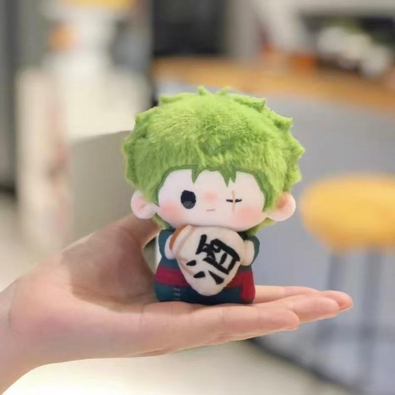 One Piece Anime Plush Keychain Luffy Zoro Sanji Nami Ace Robin Sabo Law Cute Doll Pendant Gift