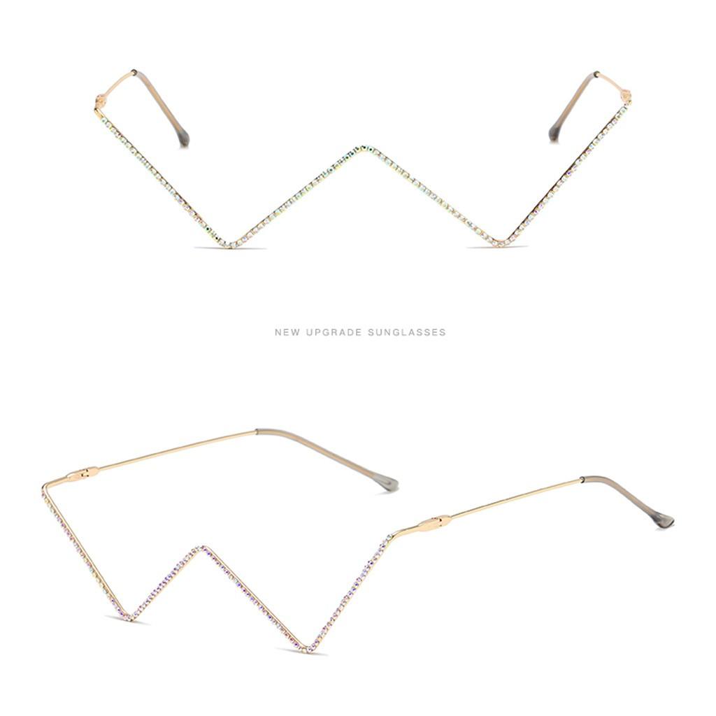 Irregular Shape Retro Glasses Eyewear Vintage Unisex Glasses Frame Accessory