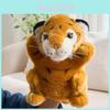 Animal Safari Tiger Hand Puppet Plush Toy For Kids Interactive Play Gift
