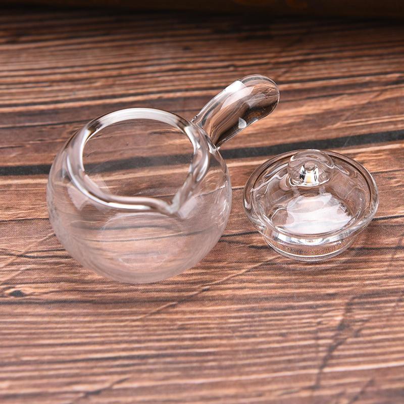 1:12 Maßstab Puppenhaus Miniatur Glas Milchtopf Fruchtsaftkrug Kessel Modell Spielzeug