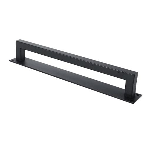 K10 Rail Gate Door Handle, Carbon Steel, Barn, Warehouse, Closet, Cabinet Handle