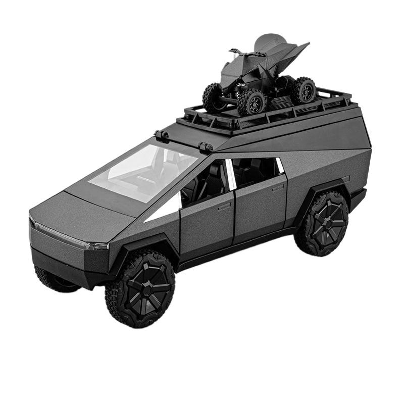 1/24 Tesla Cybertruck Kemperis RV Bezceļa