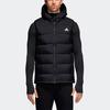 adidas Helionic Hooded Down Vest Men Black Men's BQ2006