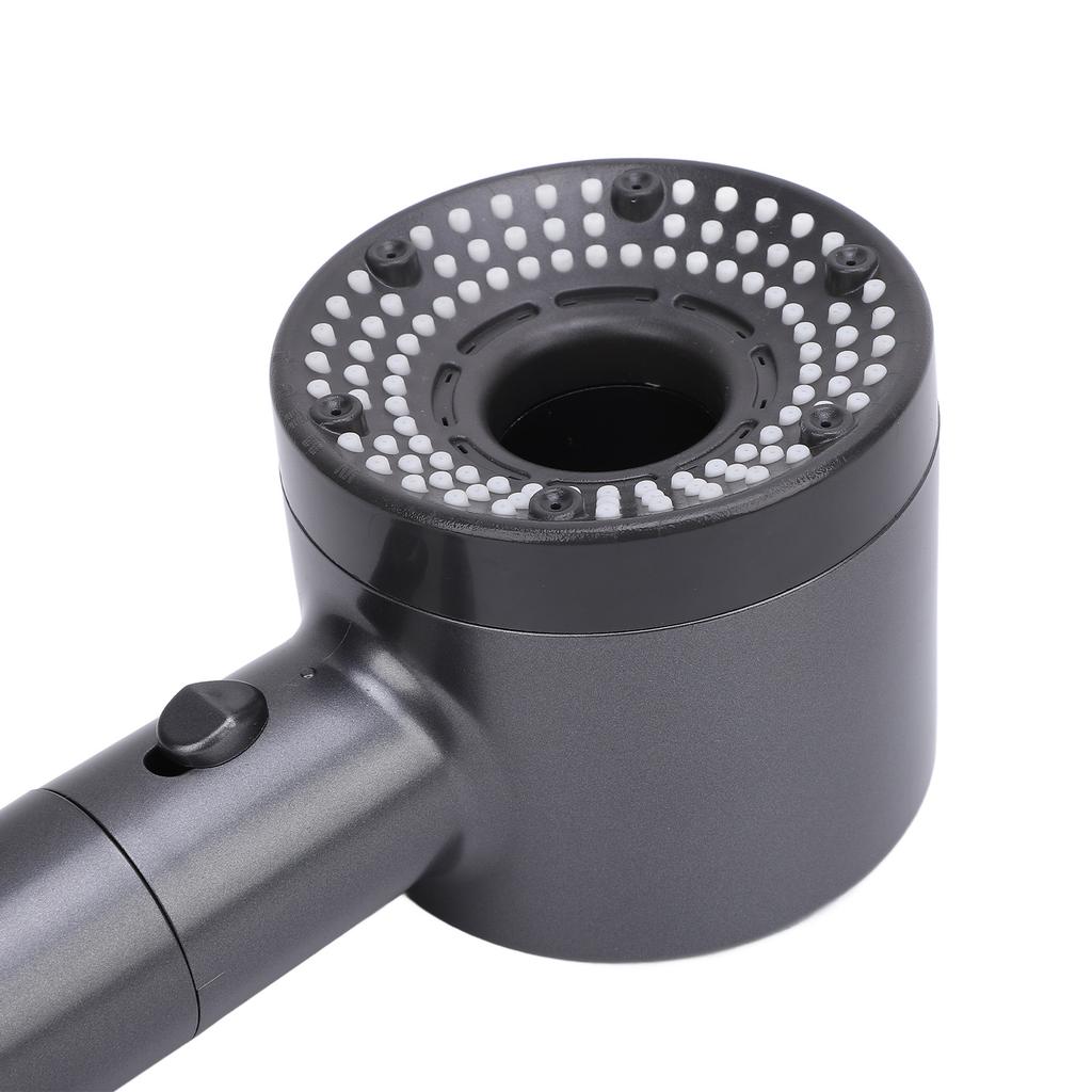 Filtered Shower Head 5 Gears Adjustable Pressure Boost Handheld Showerhead for Household Use Grey