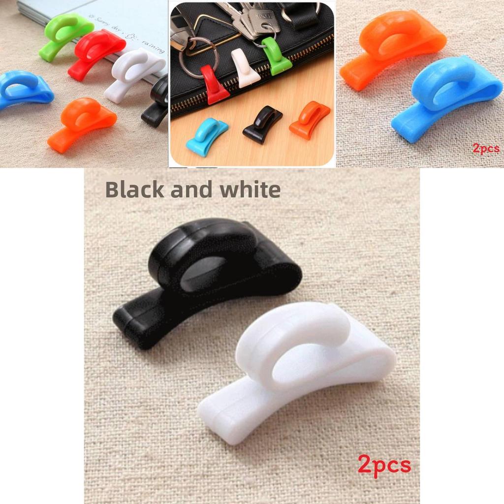 Plastic Colorful Portable Key Holder Hook For Handbag Storage And Antiloss Security