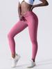 Women's High Waist V-Back Scrunch Butt Leggings, Buttery Soft Tummy Control Yoga Pants For Gym Workout & Daily Wear