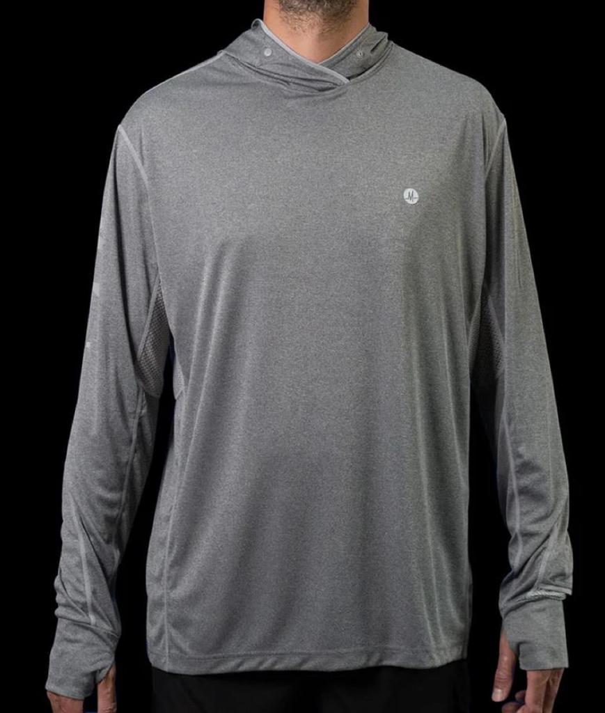 Malosi MAL-EPL-GRY-2XL Fishing Shirt Eclipse Pro Gray Size XXL (2195)