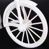 Design Flower Basket Storage Party Decoration New Plastic White Tricycle Bike