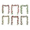 Artificial Rose Vine Artificial Flower Hanging Plant Decoration for Home Bedroom Garden Wedding Outdoor and Indoor Use