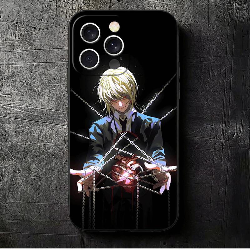 Hunter X-Hunters Kurapika Soft Phone Case for iPhone 16 16E 17 Air 15 Pro Max 14 Plus 13 Mini 11 12 7 Black Cover Back Shell