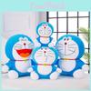 Doraemon Plush Toy Long Pile Stuffed Doll With Pp Cotton Filling For Kids Gift Special Characters Included