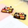 1/12 Dollhouse Miniature 1Tray+8 Cakes Model Kitchen Toys