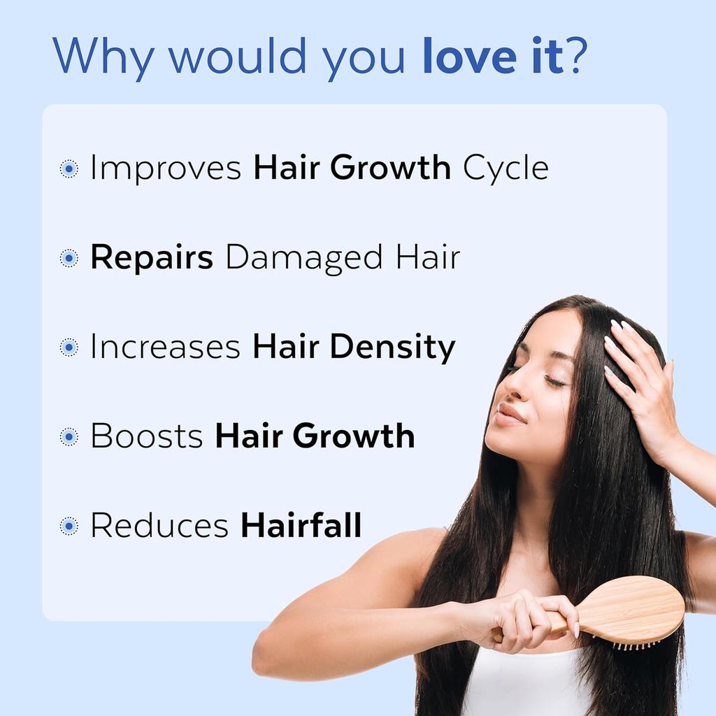 TrueWise Hair Growth Serum 30ml With Anagain Redensyl Baicapil Capilia Longa Biotin Caffeine For Thicker Hair