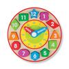 Melissa & Doug Wooden Clock Puzzle, 8593, Authentic