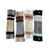 Autumn Winter Color Block Thicken Warm Leg Warners Knitted Wool Foot Covers JK Japanese Simple Harajuku Women Long Stockings New