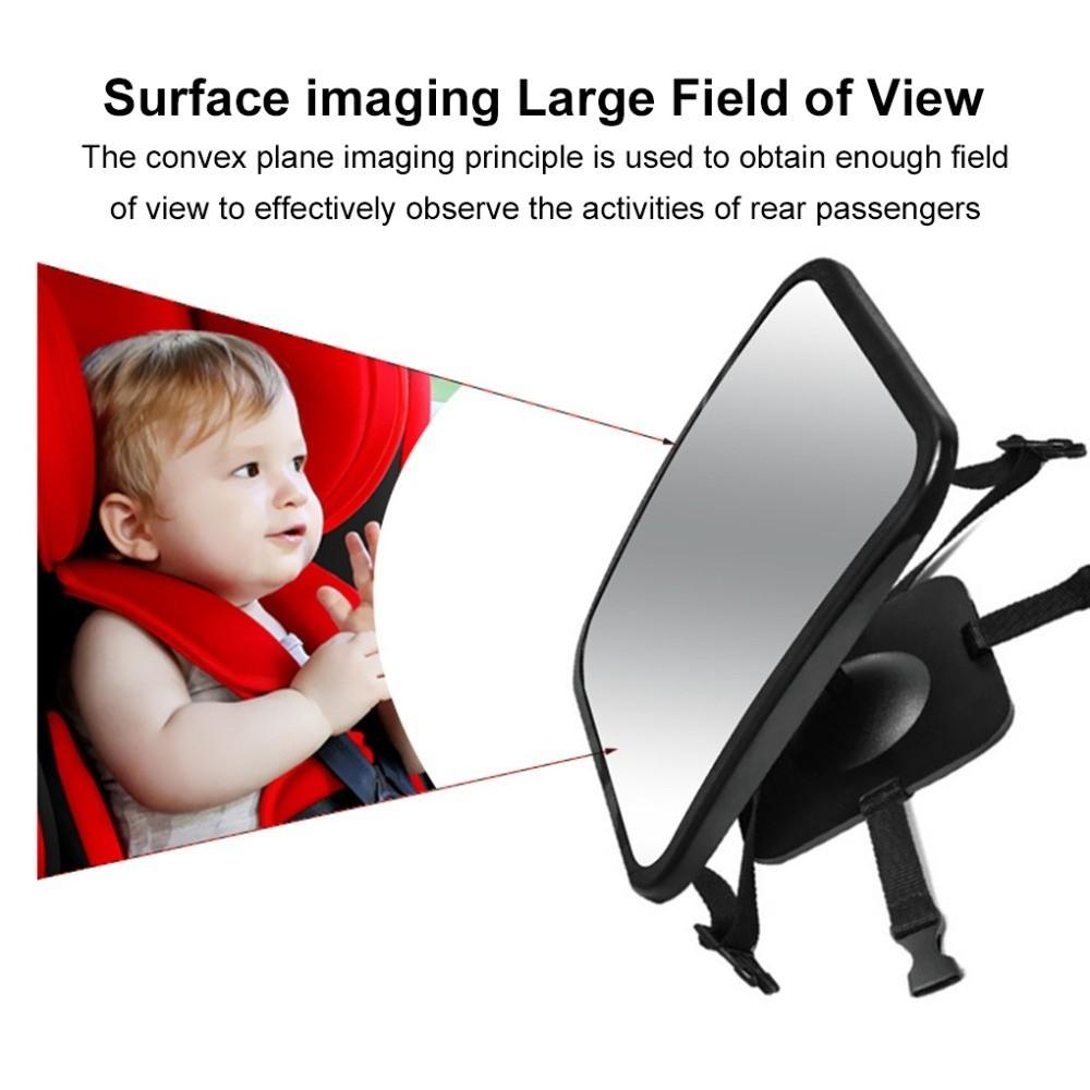 Adjustable Car Seat Rear-View Mirror Great Visual Field Kids Monitor Mirror Reverse Mirror  Child