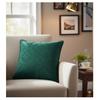 Cushion - EDEN - Majestic - 40 X 40 Cm - Piping - Jacquard Green