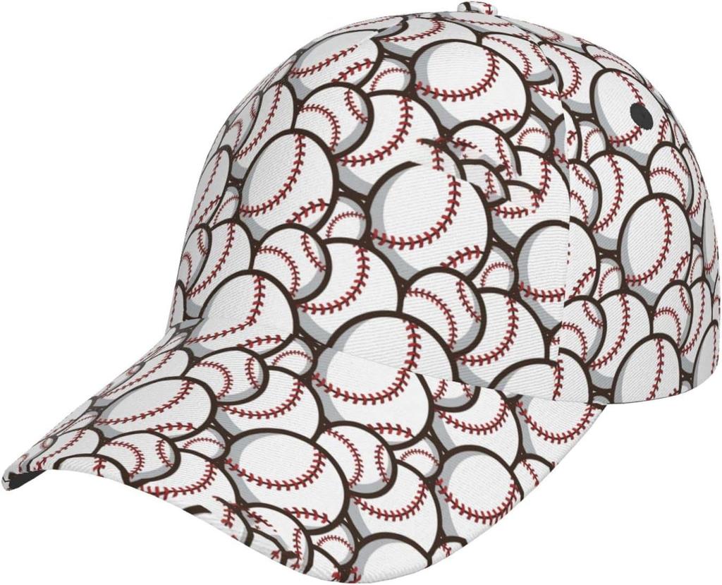 Grey Skull Baseball Cap Print Dad Caps Classic Trucker Hat Fashion Casual Running Caps Adjustable for Women Hats