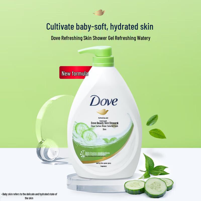 

Dove Refreshing Aqua Moisture Body Wash 1KG