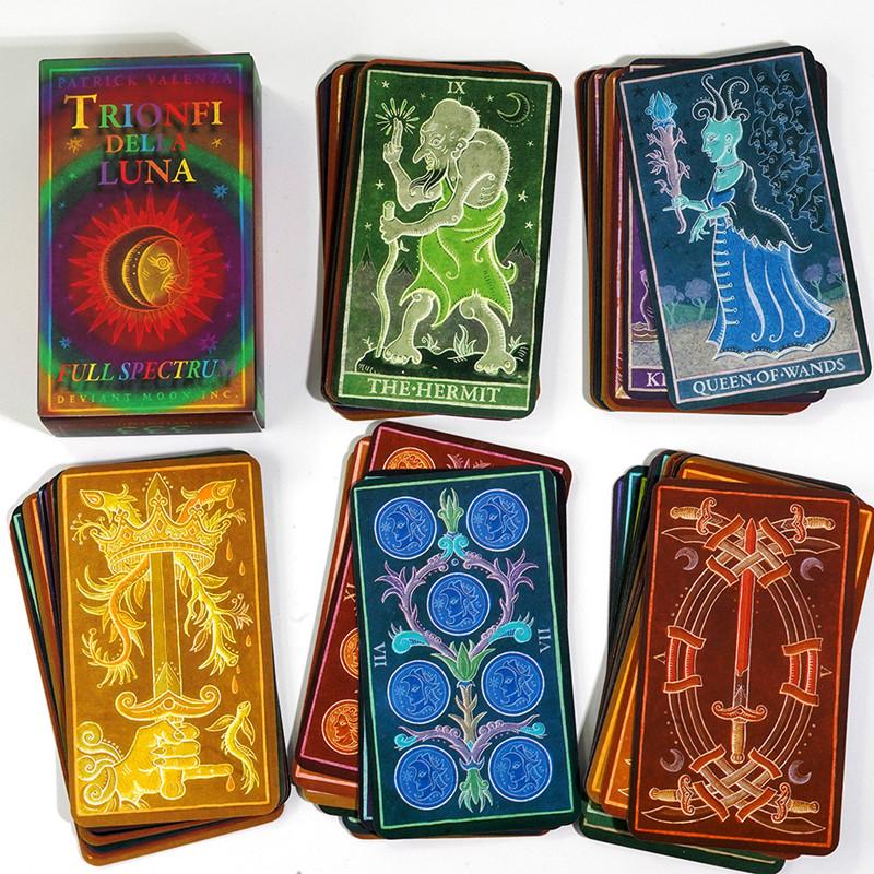 Cm Trionfi Della Luna Full Spectrum Tarot 78 Pcs Cards