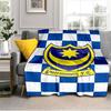 Ports Fc Crest Printed Throws Blanket Soft Flannel Blankets for Couch Bed Gifts for Men Women Picnic Blanket Christmas Gifts