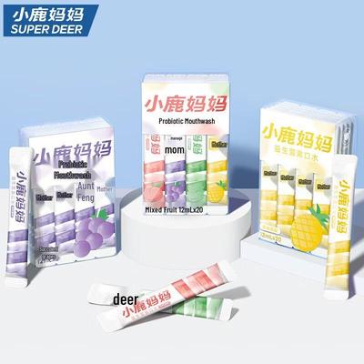 Probiotic Portable Mixed Fruit Mouthwash