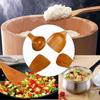 Cooking Spatula Set Non Stick Pan Special Stir Fry Spatula Heat Resistant Wooden Soup Spoon Reusable Rice Scoop for Kitchen