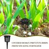 Yardwe 50pcs Bonsai Fertilizer Baskets, Fertilizer Mesh Baskets Garden Nursery Pots with Lid Planting Nutrition Cups for Succulent, Orchid, Bonsai