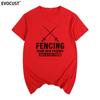 Fencing Make New Friends Tshirt Cotton Unisex T Shirt New Tee Tshirt Unisexs