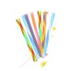 12PCS Pet Toy Bounce Telescopic Tube Cat Toy Colorful Simple Cat Teaser For Kitten