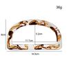 1PC Resin Handle Wallet Frame Kiss Buckle Woven Bag Handbag Crochet Bag Handle DIY Handicraft Accessories