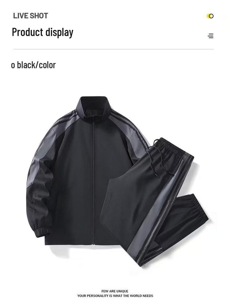 Herren Freizeit Herbst Sport Trainingsanzug Set