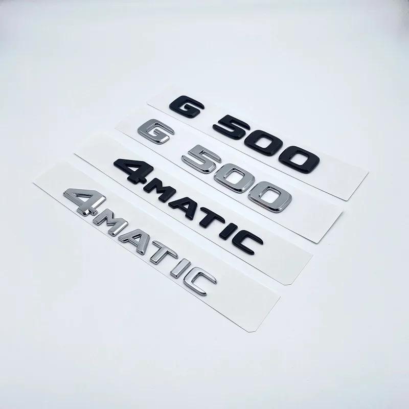 For Mercedes Benz Amg Car Trunk Letters Logo Alphabet Badge Emblem Decal Sticker For Mercedes Benz G Class G55 G63 G65 G350d G500 4X4 W461 W463 W464