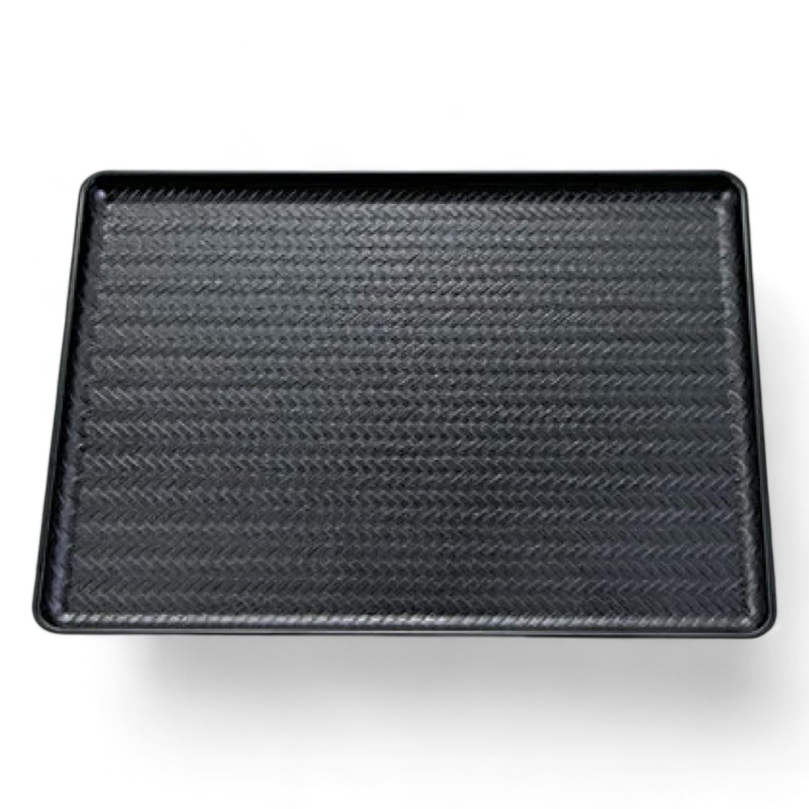 

Bamboo Tray Lacquerware Made in Japan J-kitchens 3-Shaku (Tray) - Black, Non-Slip, 39cm, (ABS Resin),