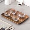 Ru Han Japanese Style Acacia Wood Oval Serving Tray