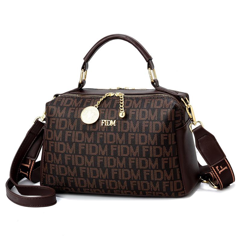 Bag women's bag 2025 new handbag flower simple shoulder messenger bag pillow bag large capacity bag trendy explosion