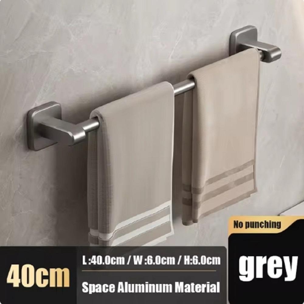 

Вешалка для полотенец, перфорированная присоска для ванной комнаты, настенная полка для хранения, место для хранения туалета, вешалка для полотенец для ванной комнаты, 1 шт.